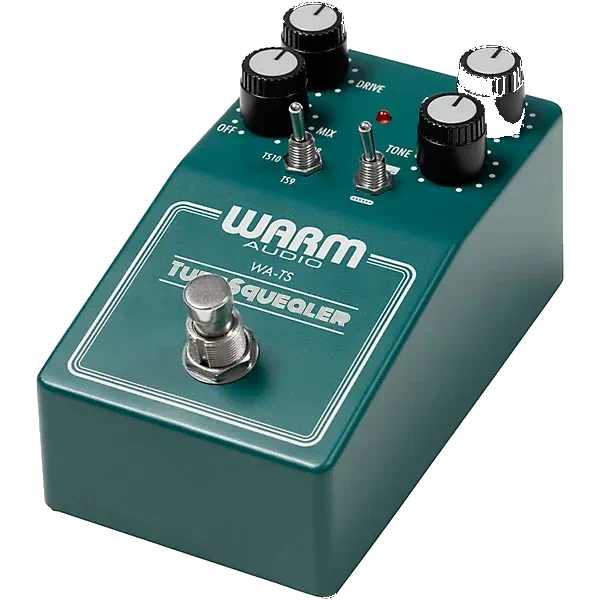 Warm Audio WA-TS Tube Squealer Dual Overdrive Effects Pedal – Vintage Green — view 2