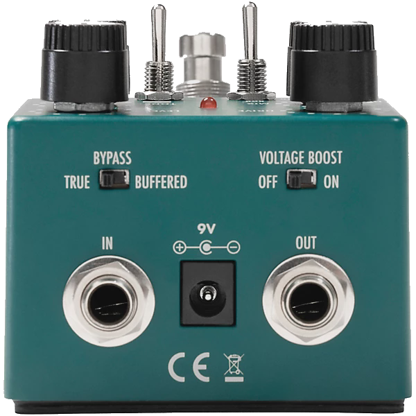 Warm Audio WA-TS Tube Squealer Dual Overdrive Effects Pedal – Vintage Green — view 3