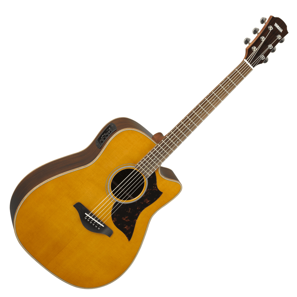 Yamaha A1R Acoustic-electric Guitar – Vintage Natural — view 3