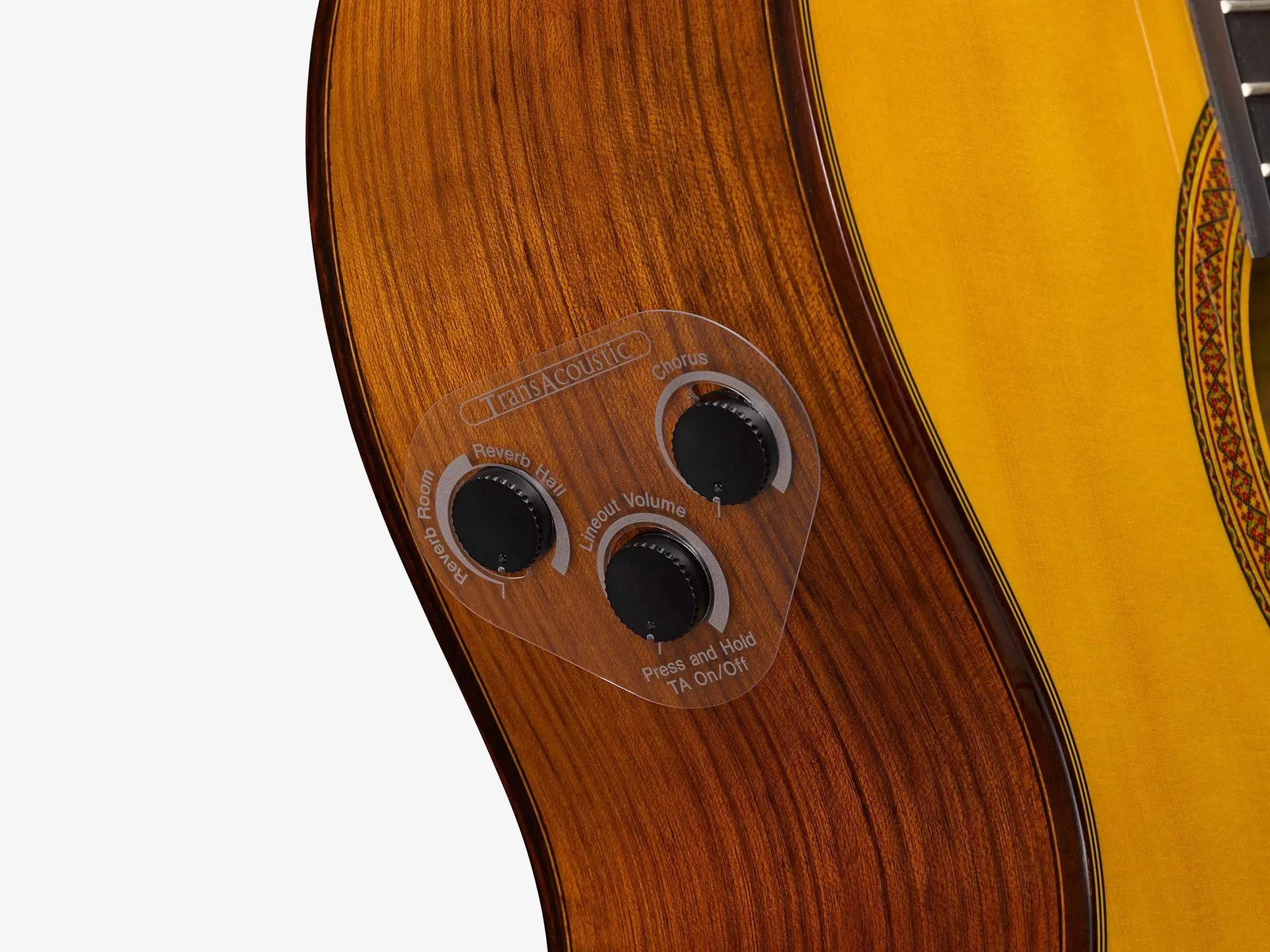 Yamaha CG-TA Transacoustic Classical Guitar — view 5
