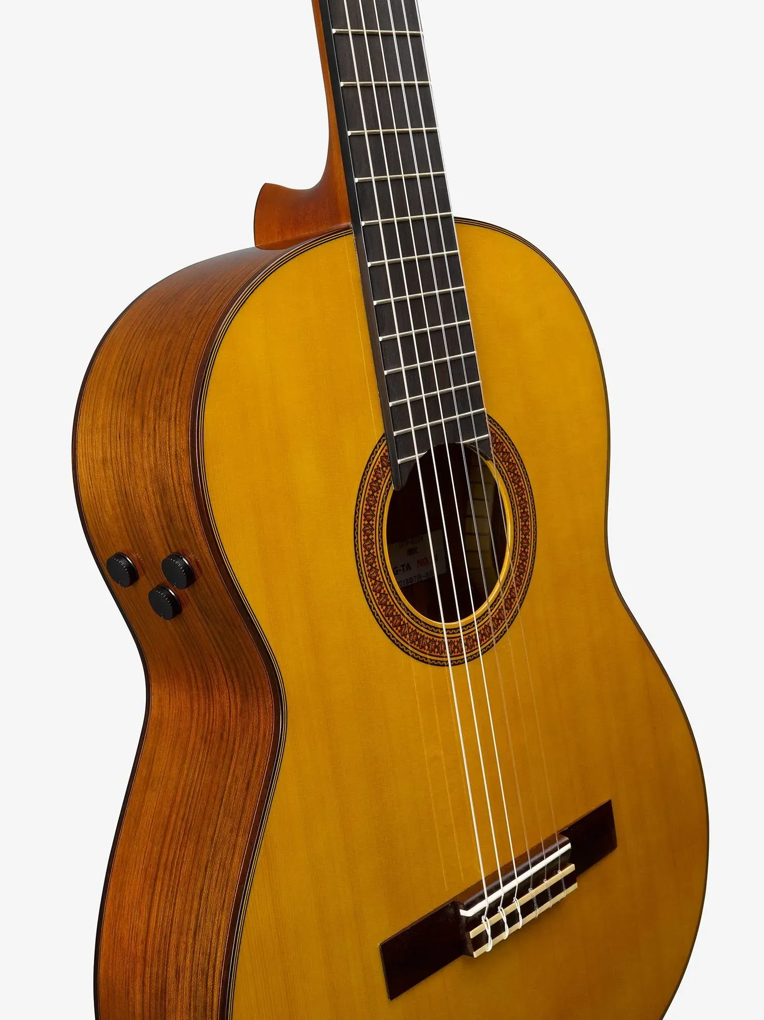 Yamaha CG-TA Transacoustic Classical Guitar — view 6