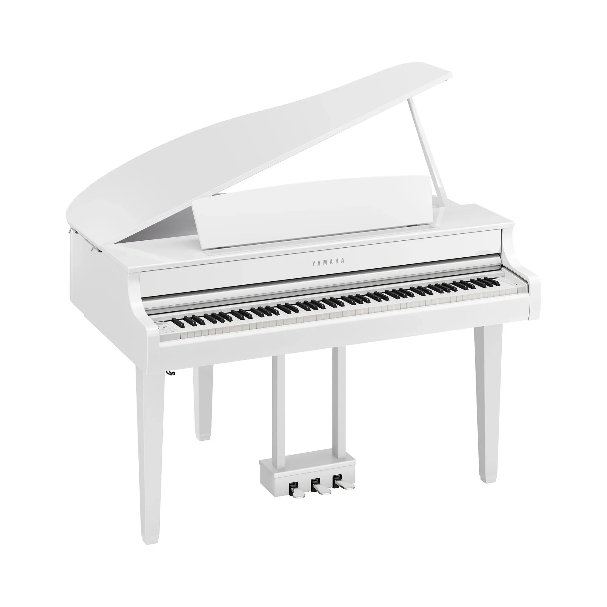 Yamaha CLP865GP Clavinova Digital Baby Grand Piano - PW — view 2