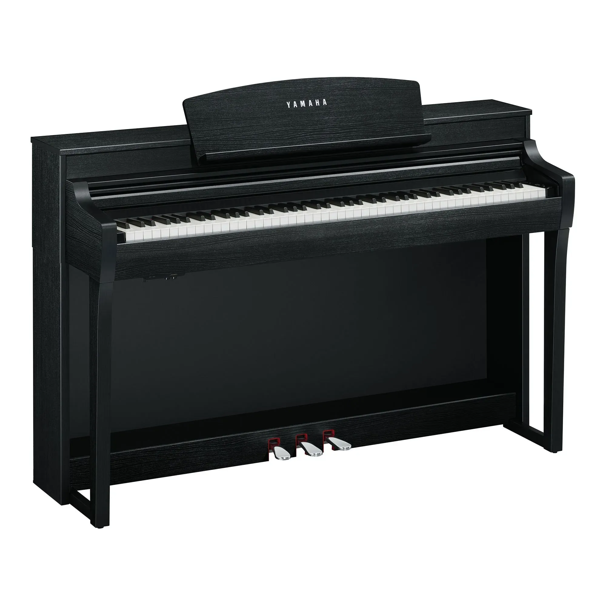 Yamaha Clavinova CSP-255 Smart Piano - Black Walnut — view 2