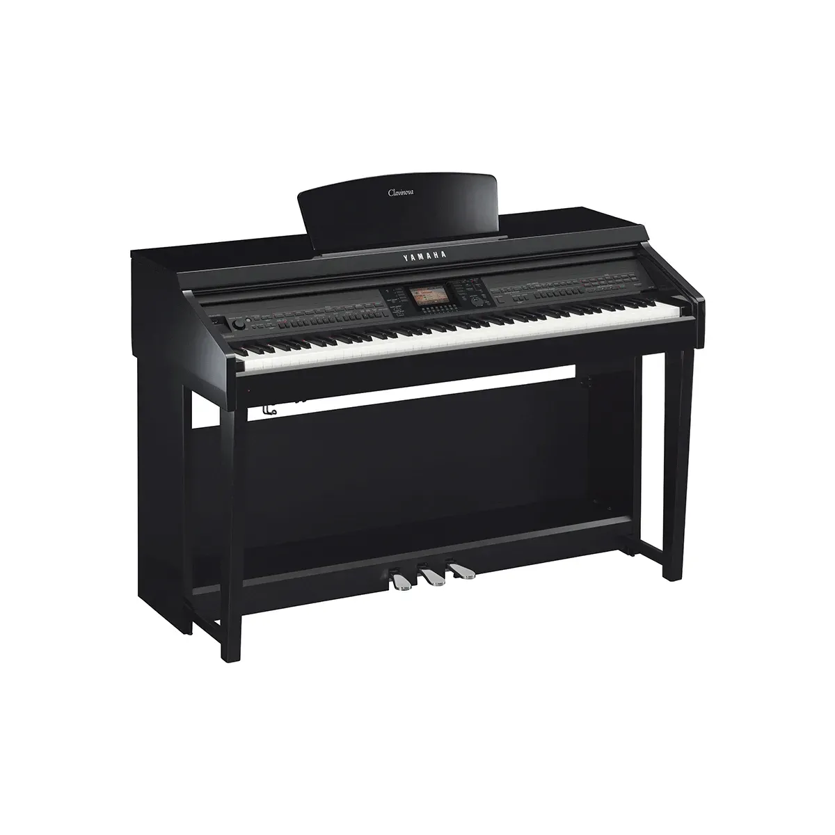 Yamaha CVP-701B Clavinova Digital Piano (Black) — view 2