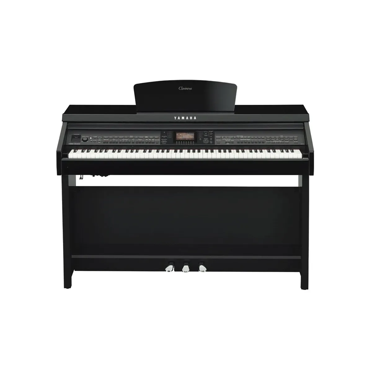 Yamaha CVP-701PE Clavinova Digital Piano (Polished Ebony) — view 2