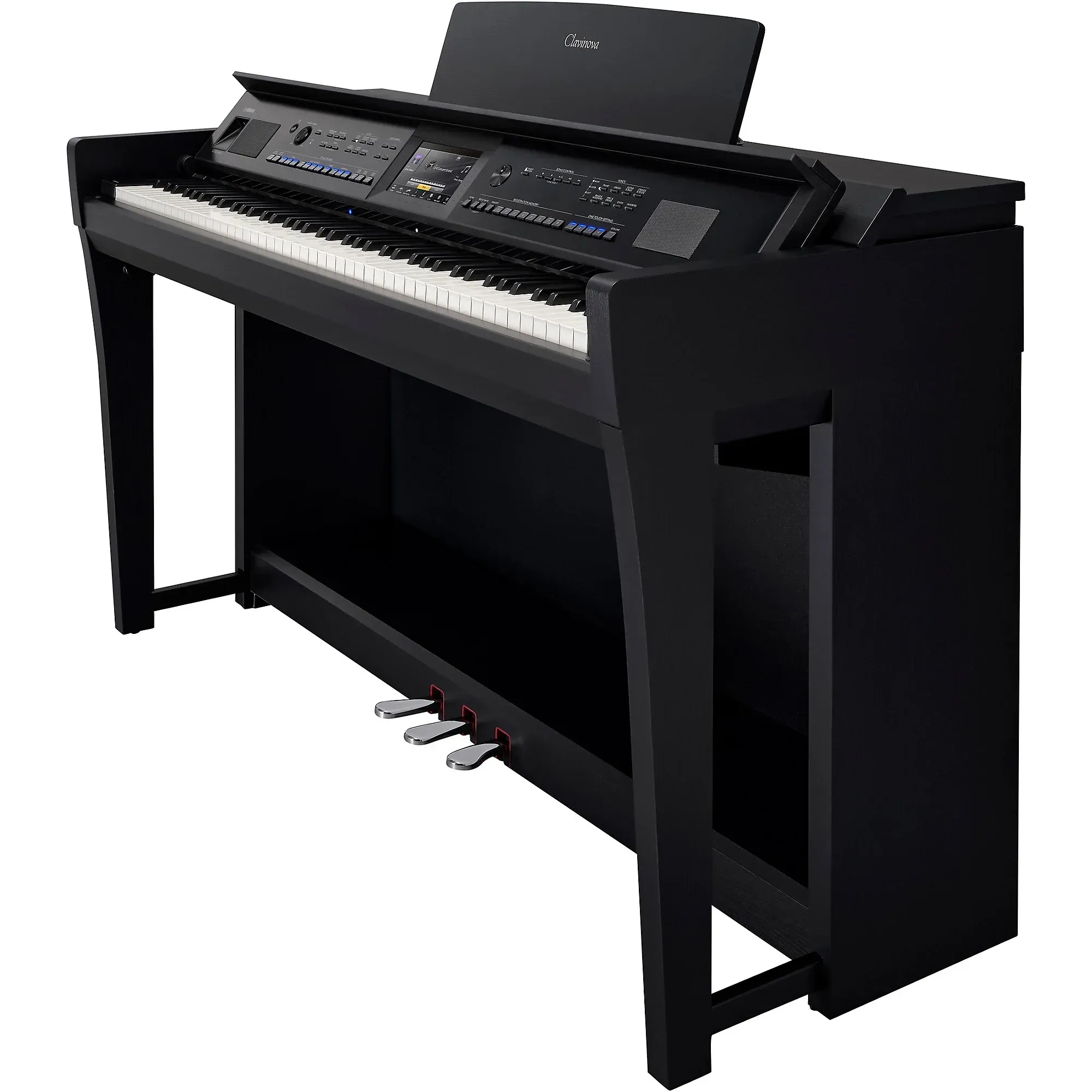 Yamaha CVP-905B Clavinova Digital Piano - Matte Black — view 4