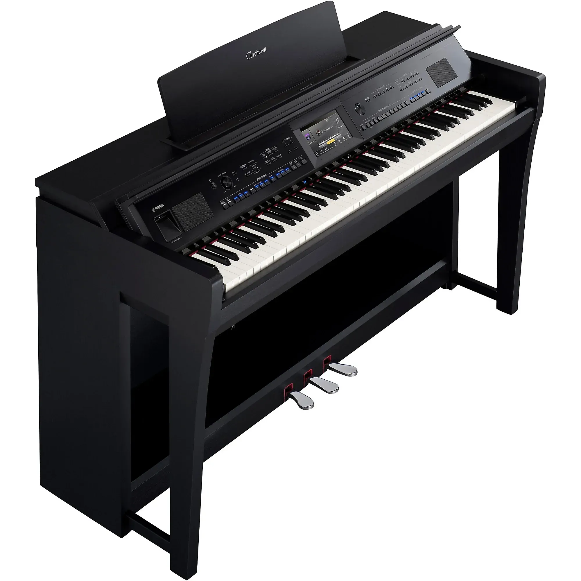 Yamaha CVP-905B Clavinova Digital Piano - Matte Black — view 6
