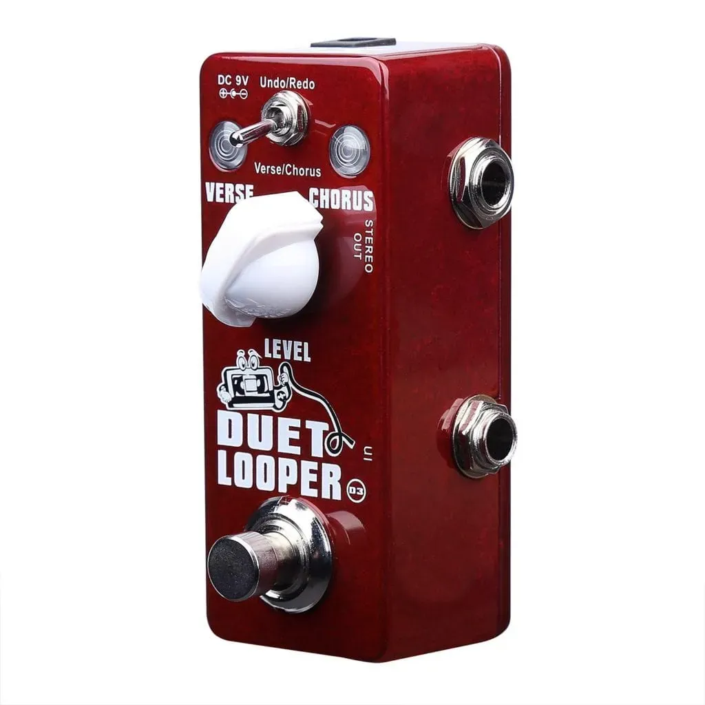 F-Zone X-Vive Duet Looper Pedal 3 Red — view 3