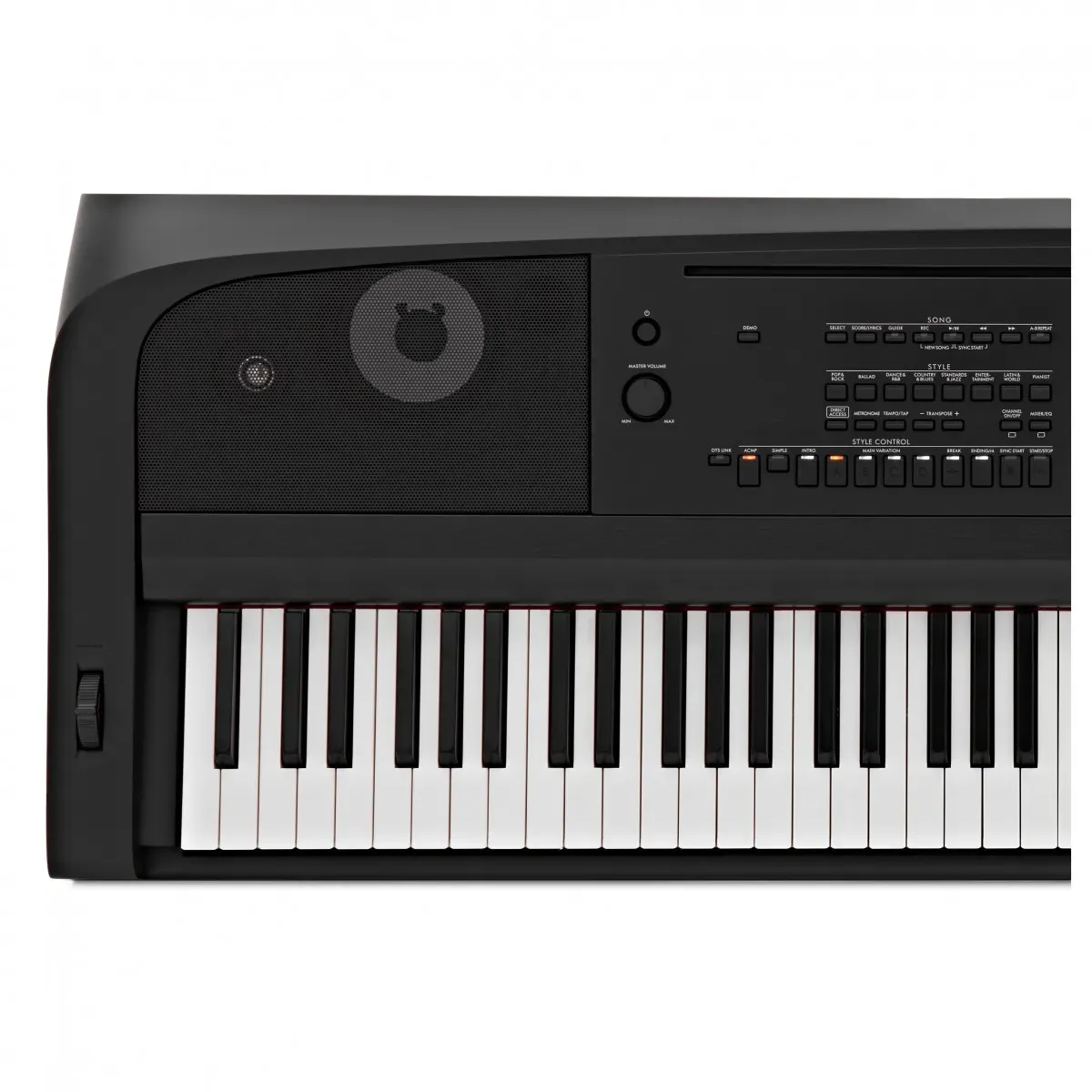 Yamaha DGX670B 88-key Arranger Piano - Black — view 3