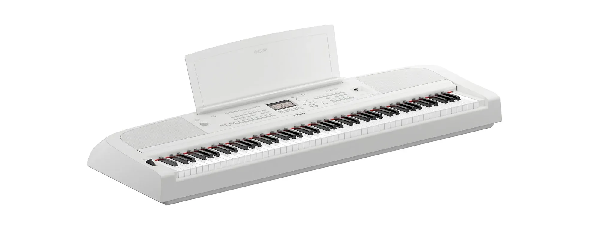Yamaha DGX-670WH Digital Portable Grand Piano w/Stand — view 5