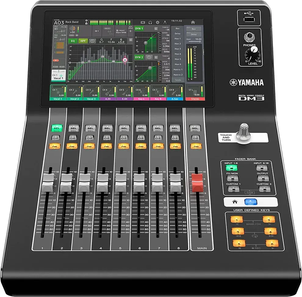 Yamaha DM3-D 22-channel Digital Mixer with Dante — view 4