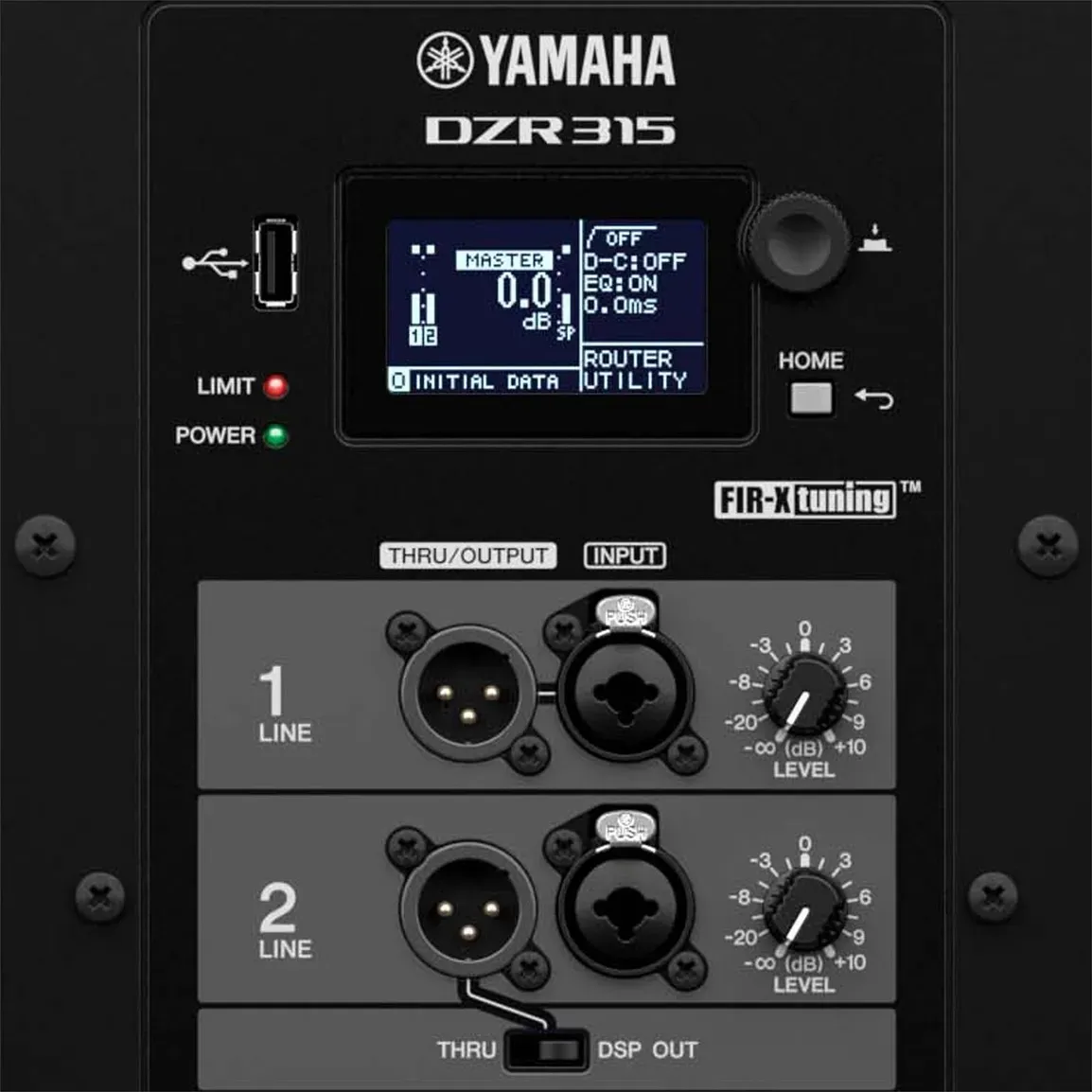 Yamaha DZR315 15inch 2000W 3-way Powered Speaker — view 3