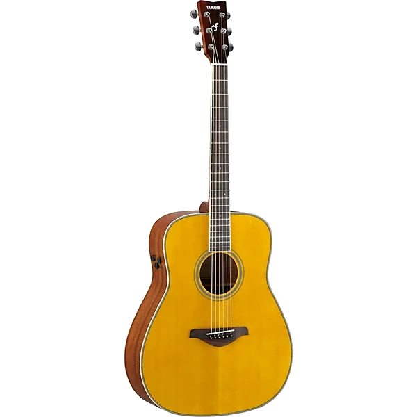 Yamaha FG-TA TransAcoustic Dreadnought Acoustic-electric Guitar – Vintage Tint — view 2