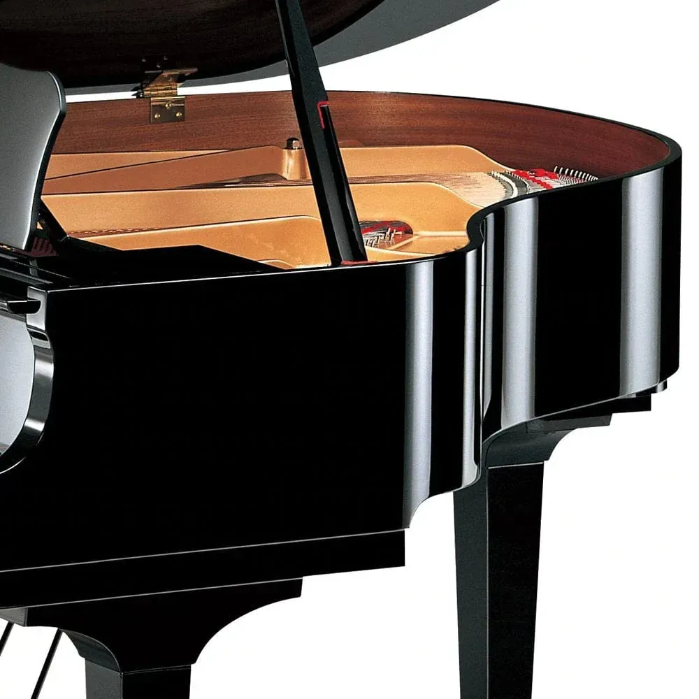 Yamaha GB1K Acoustic Grand Piano - Polished Ebony — view 4