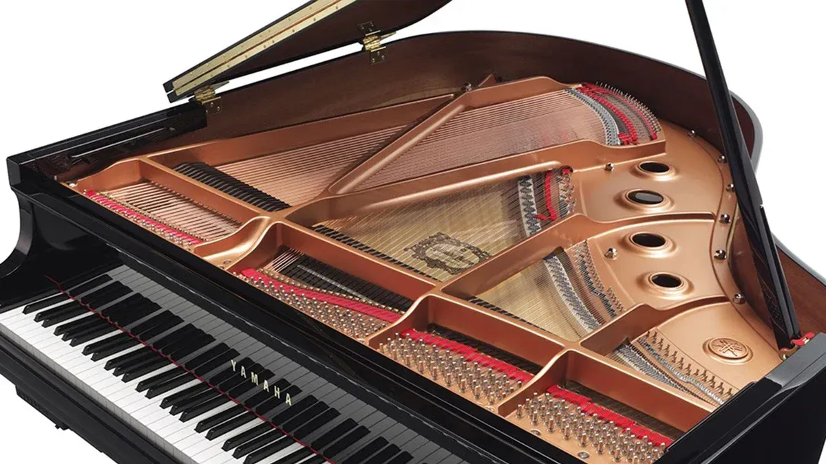 Yamaha GB1K Acoustic Grand Piano - Polished Ebony — view 7
