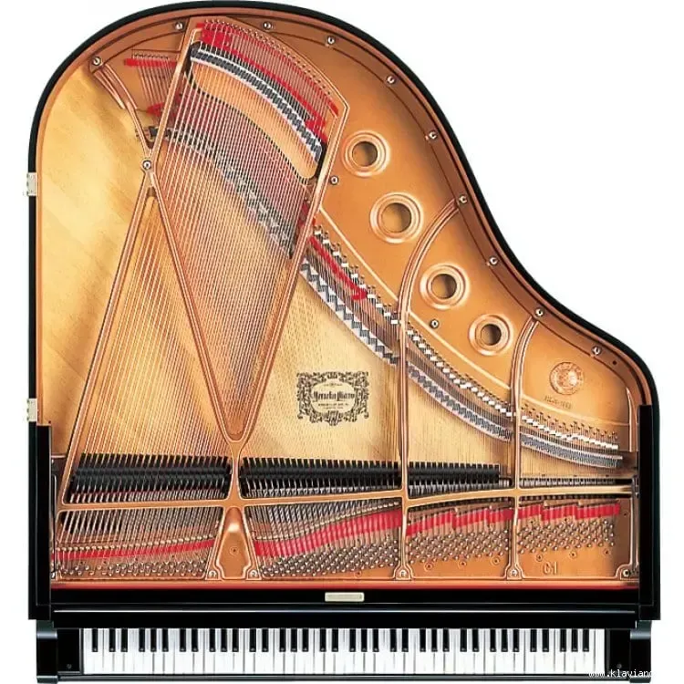 Yamaha GB1K Acoustic Grand Piano - Polished Ebony — view 8
