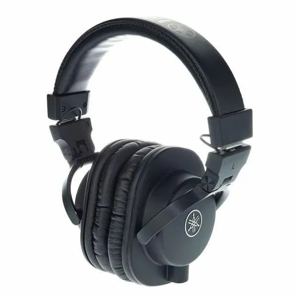 Yamaha Instruments HPH-MT5 Studio Headphones - Black — view 2