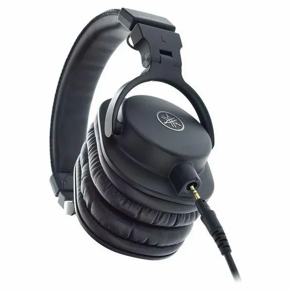 Yamaha Instruments HPH-MT5 Studio Headphones - Black — view 5