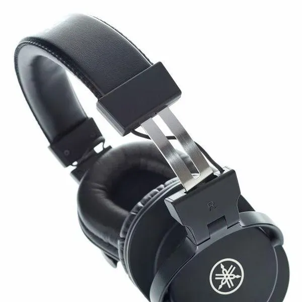 Yamaha Instruments HPH-MT5 Studio Headphones - Black — view 6