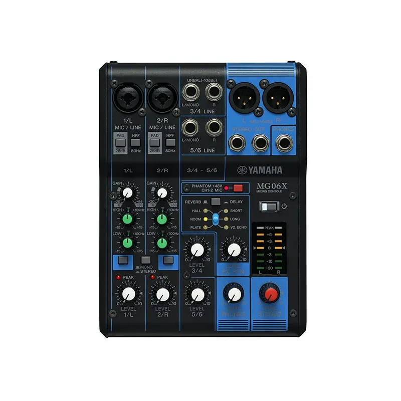 Yamaha MG06X 6-channel Mixer with Effects