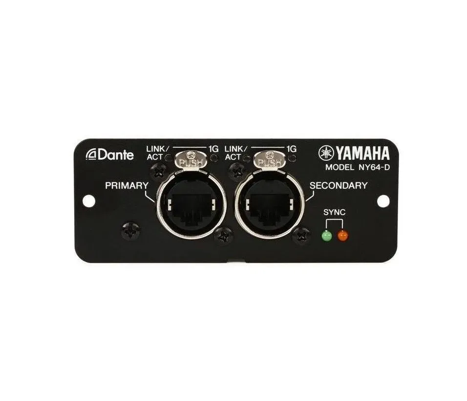 Yamaha NY64-D Dante Digital Interface Card — view 1