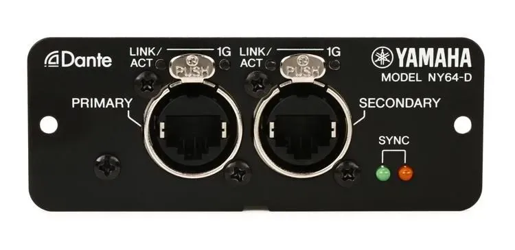 Yamaha NY64-D Dante Digital Interface Card — view 2