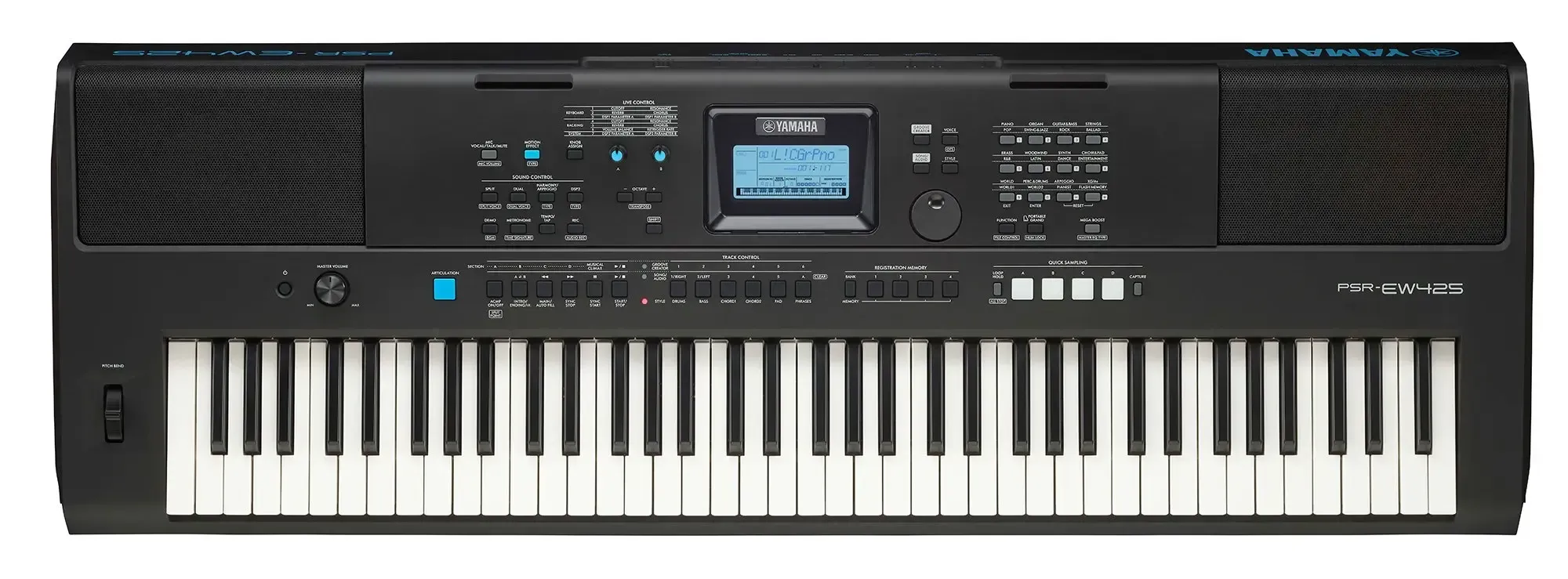Yamaha PSR-EW425 76-key Portable Arranger — view 3