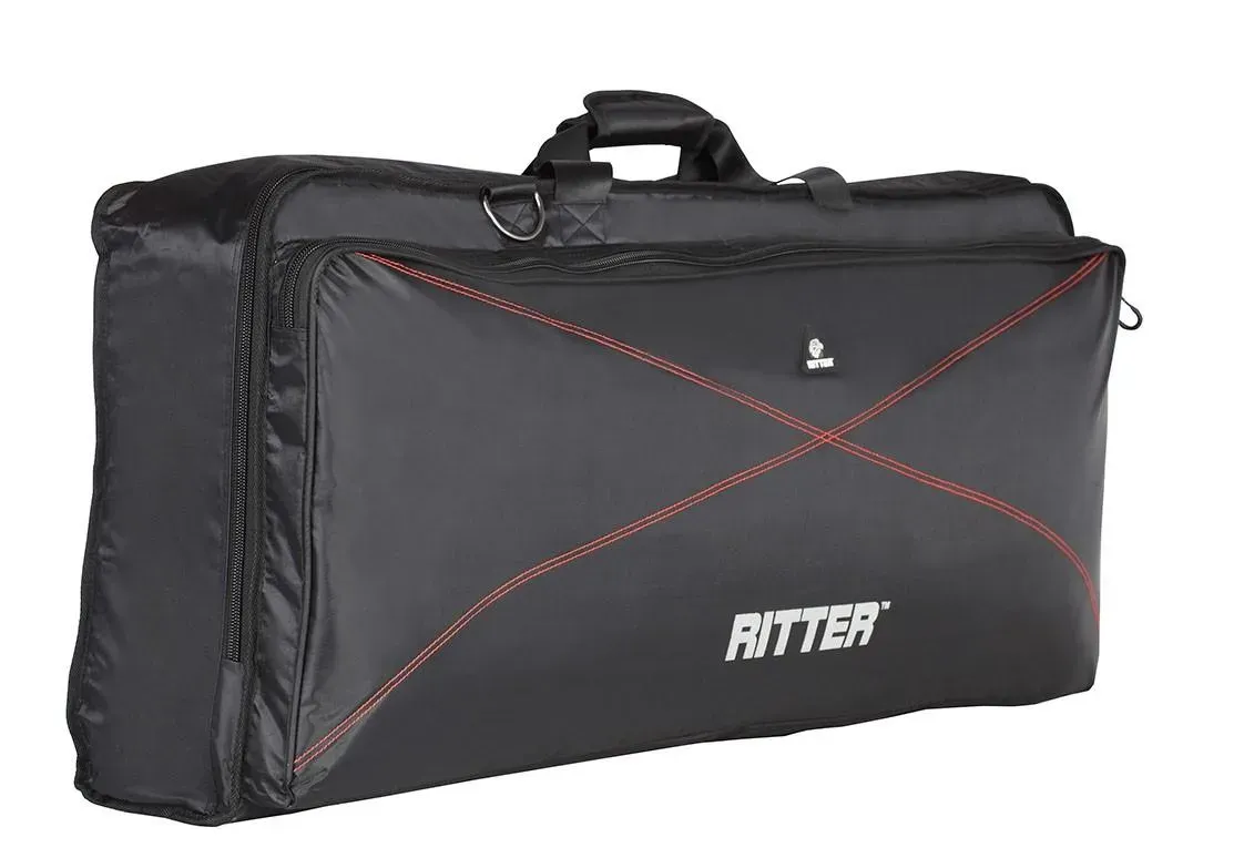 Ritter Padded Keyboard Bag - Black & Red — view 2