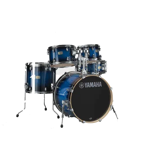 Yamaha SBP2F50 Stage Custom Birch 5-piece Shell Pack – Deep Blue Sunburst — view 2