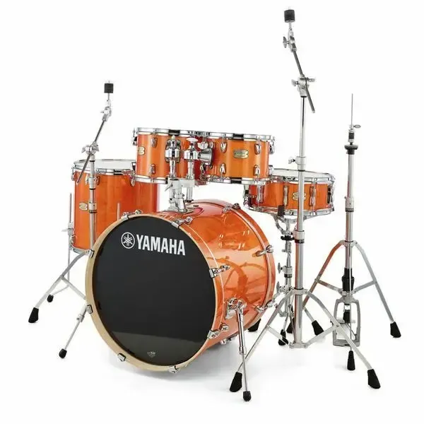 Yamaha Stage Custom Birch 5-Piece Drum Kit – Honey Amber — view 2