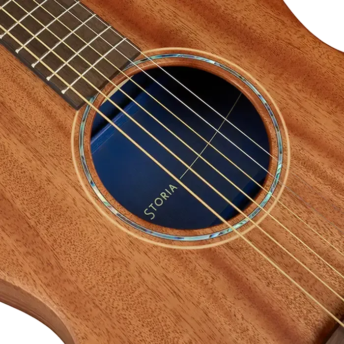 Yamaha Storia II Concert Electric Acoustic Guitar — view 4