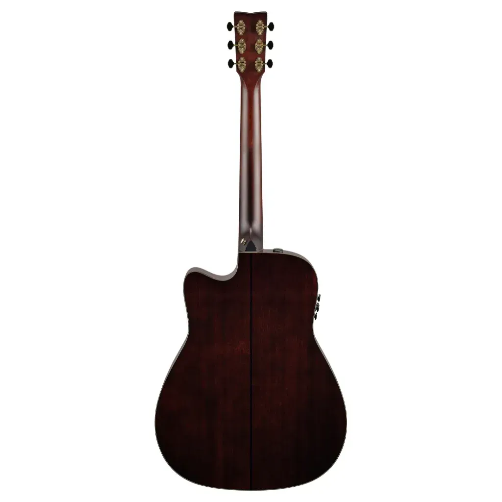 Yamaha TAG3 C TransAcoustic Dreadnought Acoustic-electric Guitar - Sand Burst — view 4