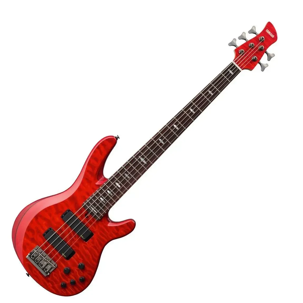 Yamaha TRB1005J 5-string Bass Guitar - Caramel Brown — view 2
