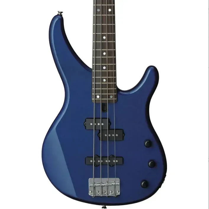 Yamaha TRBX174 Electric 4 String Bass Guitar – Dark Blue Metallic — view 2