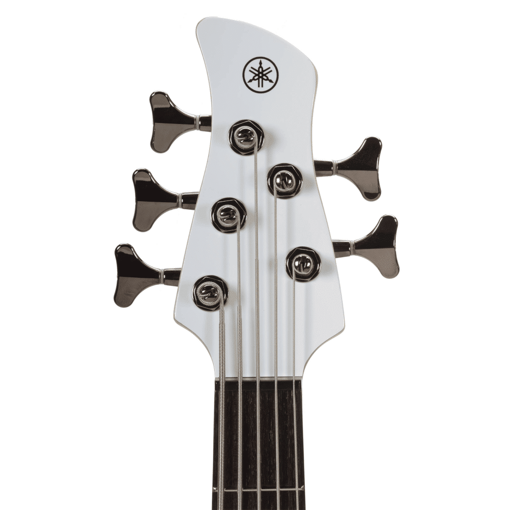 Yamaha TRBX505 5-String Electric Bass Guitar – Translucent White — view 3