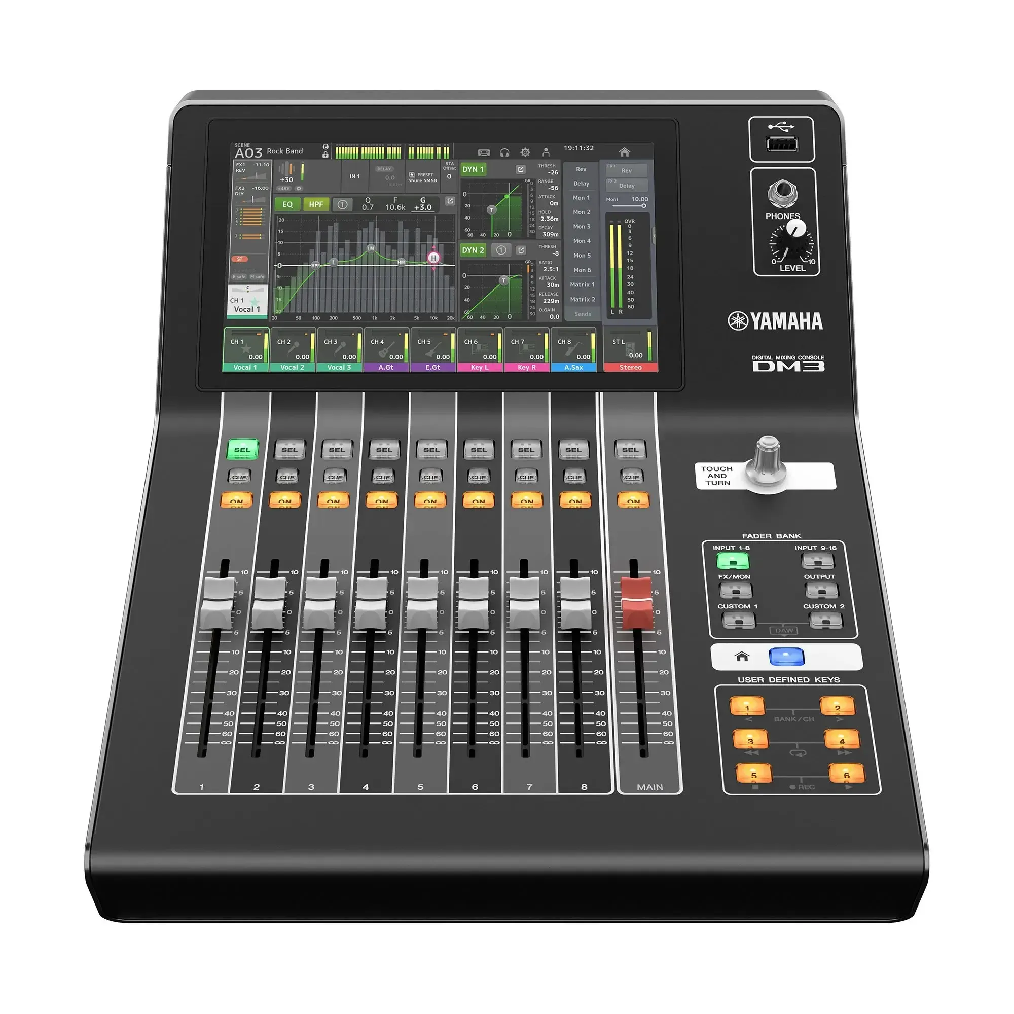 Yamaha DM3 22-channel Digital Mixer — view 3