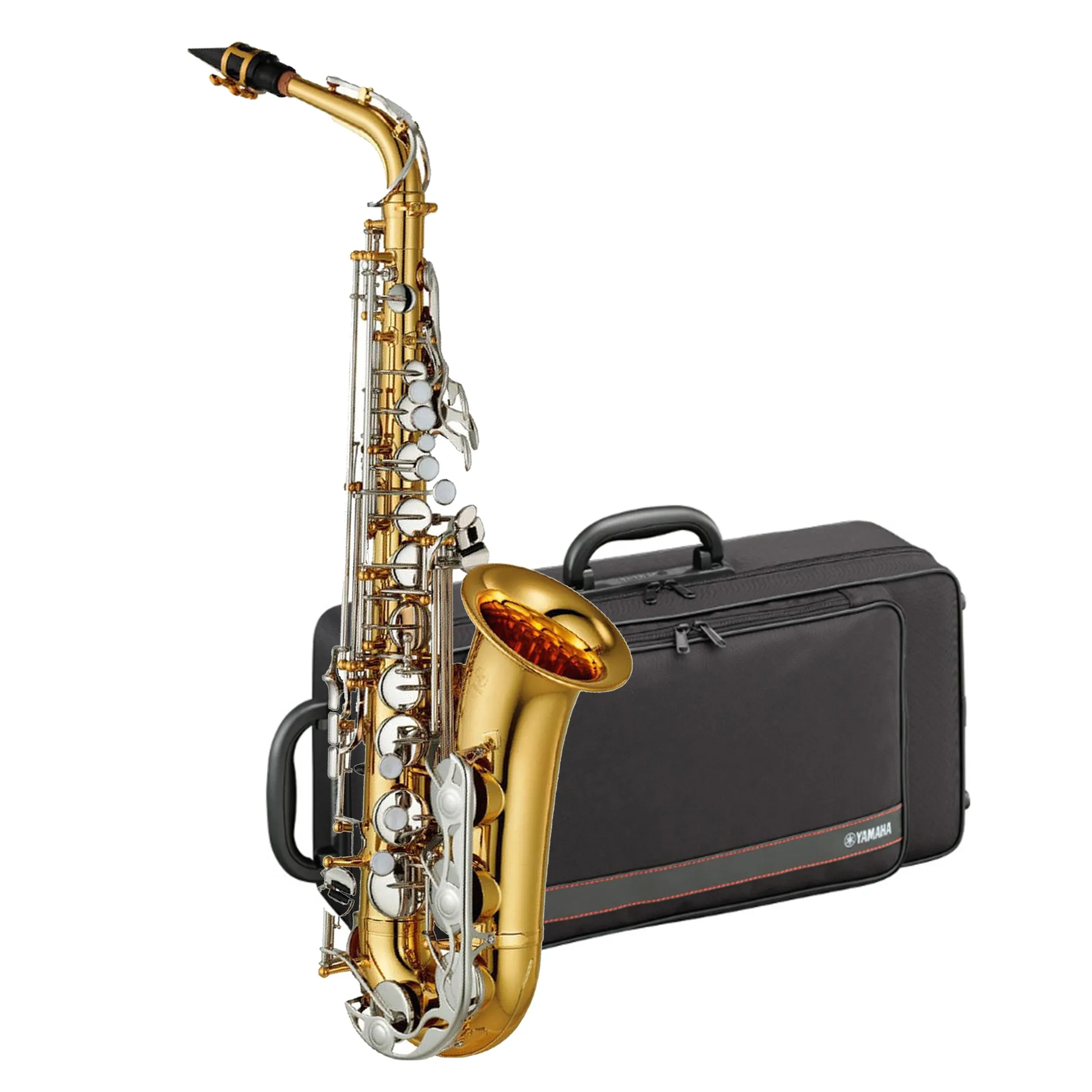 Yamaha YAS26 Alto Saxophone Lacquered Body with Silver Keys