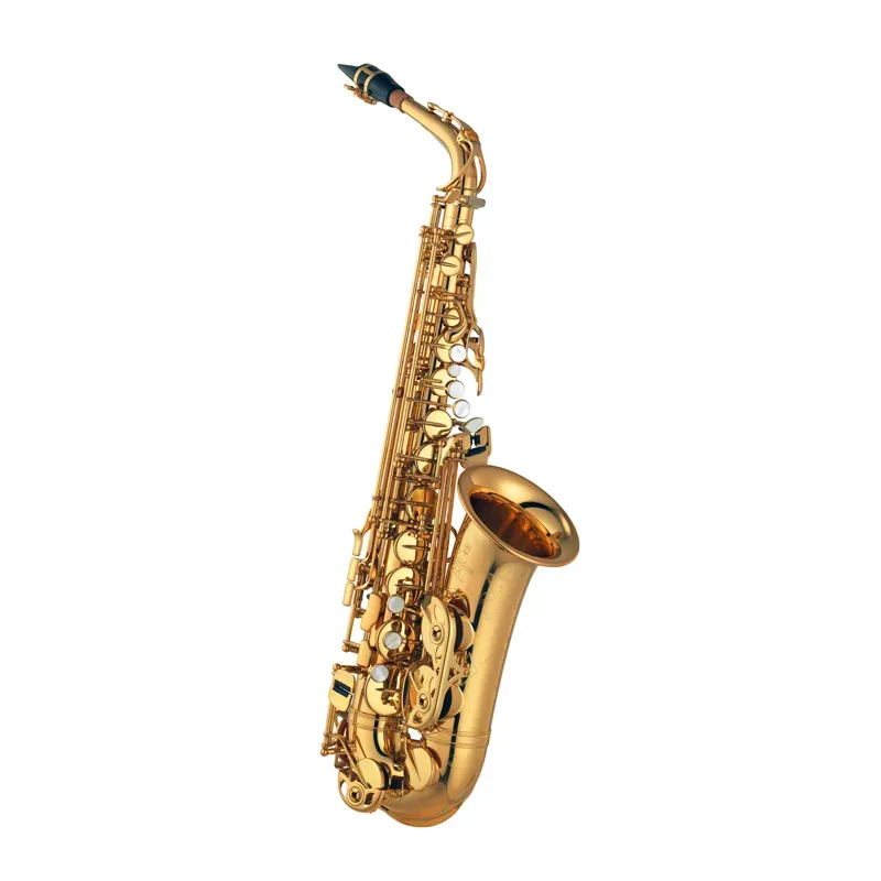 Yamaha YAS-875EX Custom Professional Alto Saxophone - Gold Lacquer — view 2