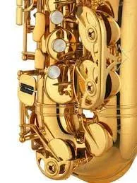 Yamaha YAS-875EX Custom Professional Alto Saxophone - Gold Lacquer — view 8