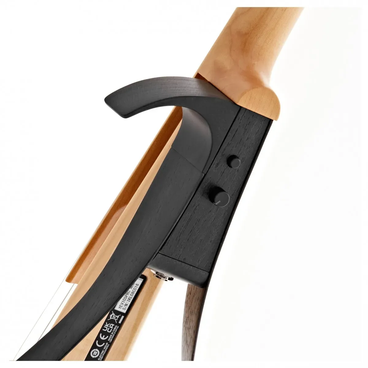 Yamaha YEV105PRO Electric Violin - Black — view 6