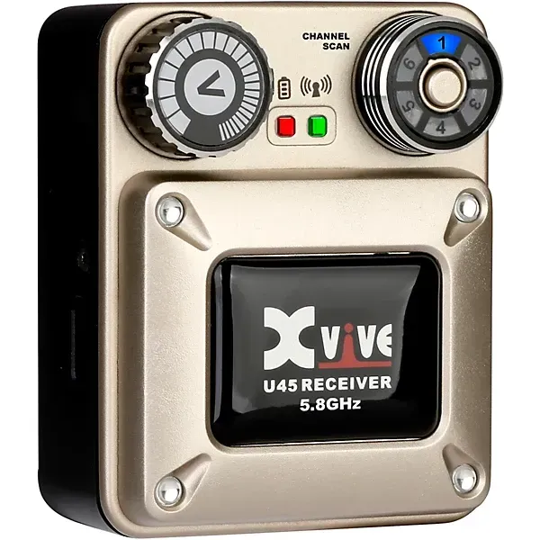 Xvive U45 Wireless In-ear Monitoring System - 5.8GHz - Gold — view 2