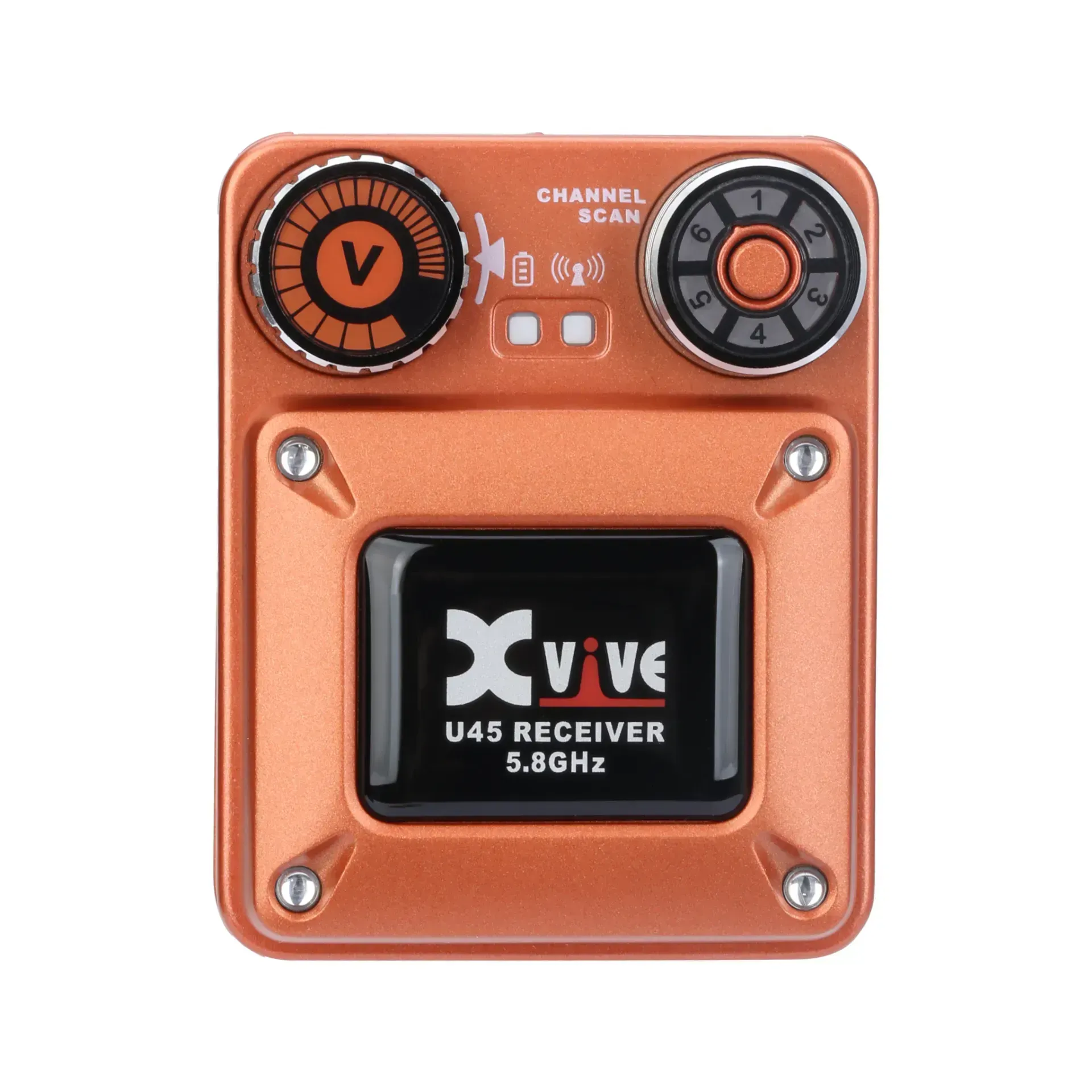 Xvive U45 Wireless In-ear Monitoring System - 5.8GHz - Orange — view 2