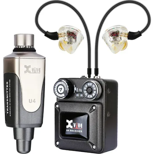 Xvive U4 Wireless In-ear Monitoring System with T9 Earphones — view 3