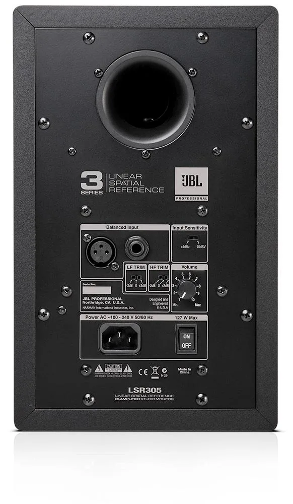 JBL 305P MKii 5 Inch Powered Studio Monitor (Each) — view 3