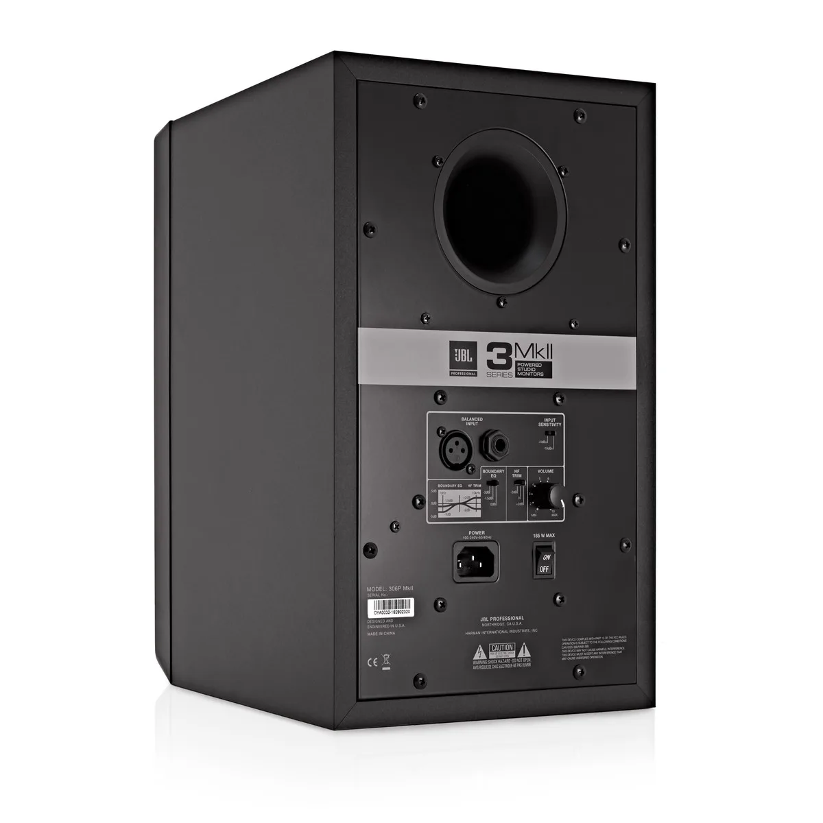 JBL 306P MKii 6 Inch Powered Studio Monitor (Each) — view 3