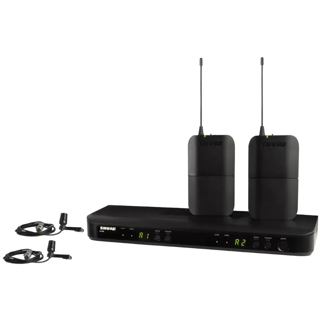 Shure BLX188/CVL Dual Channel Wireless Lavalier System — view 1