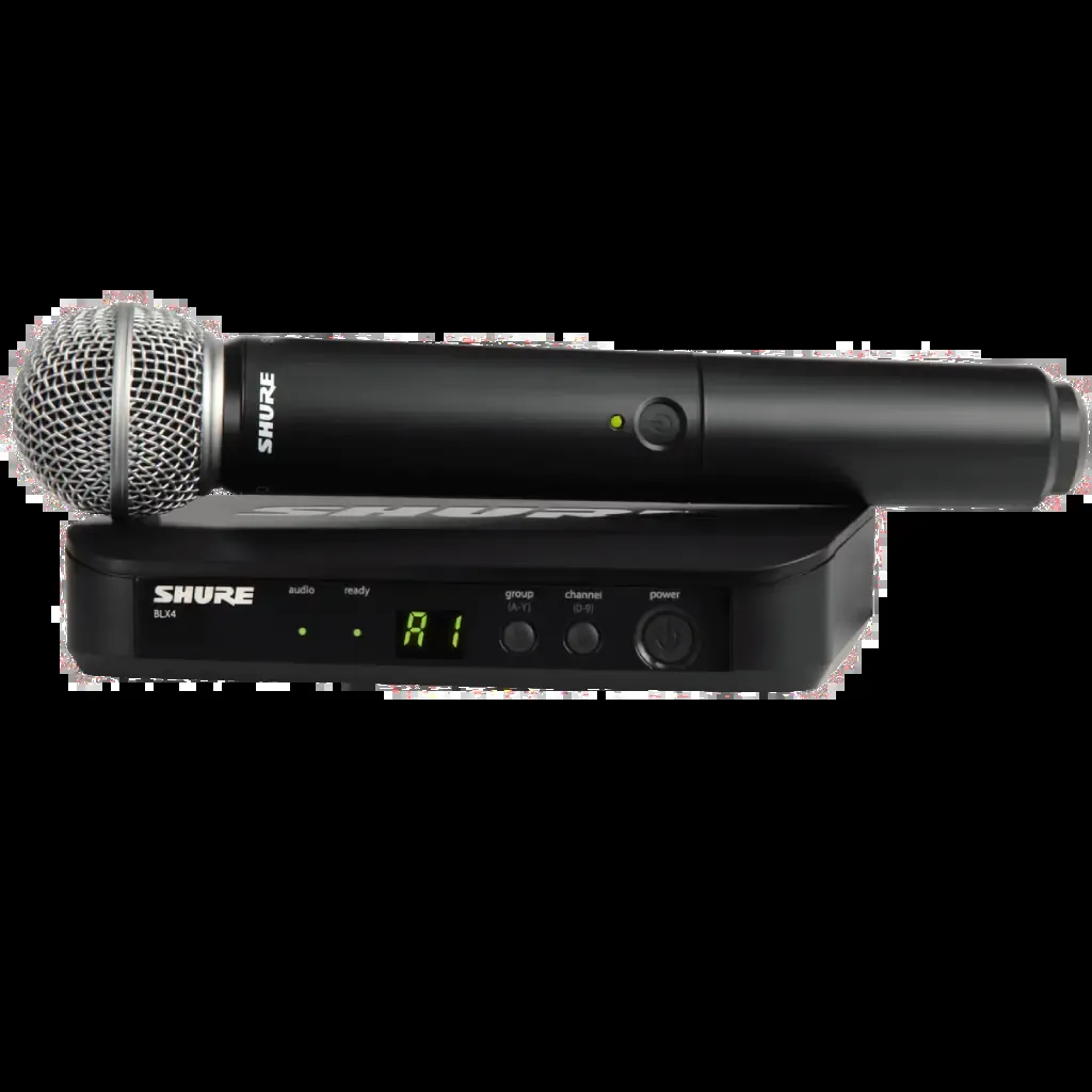 Shure BLX24/SM58 Wireless Vocal Microphone System – M17