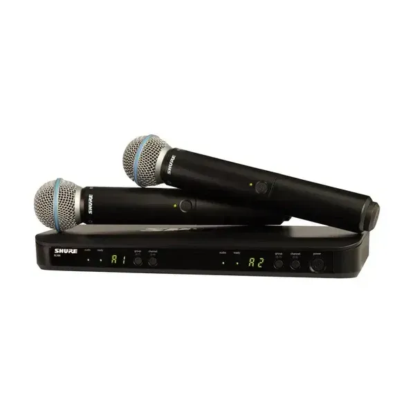 Shure BLX288/B58 Dual Channel Wireless Handheld Microphone System
