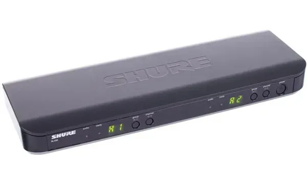Shure BLX288/PG58 Dual Wireless Handheld Mic System w/ PG58 — view 3