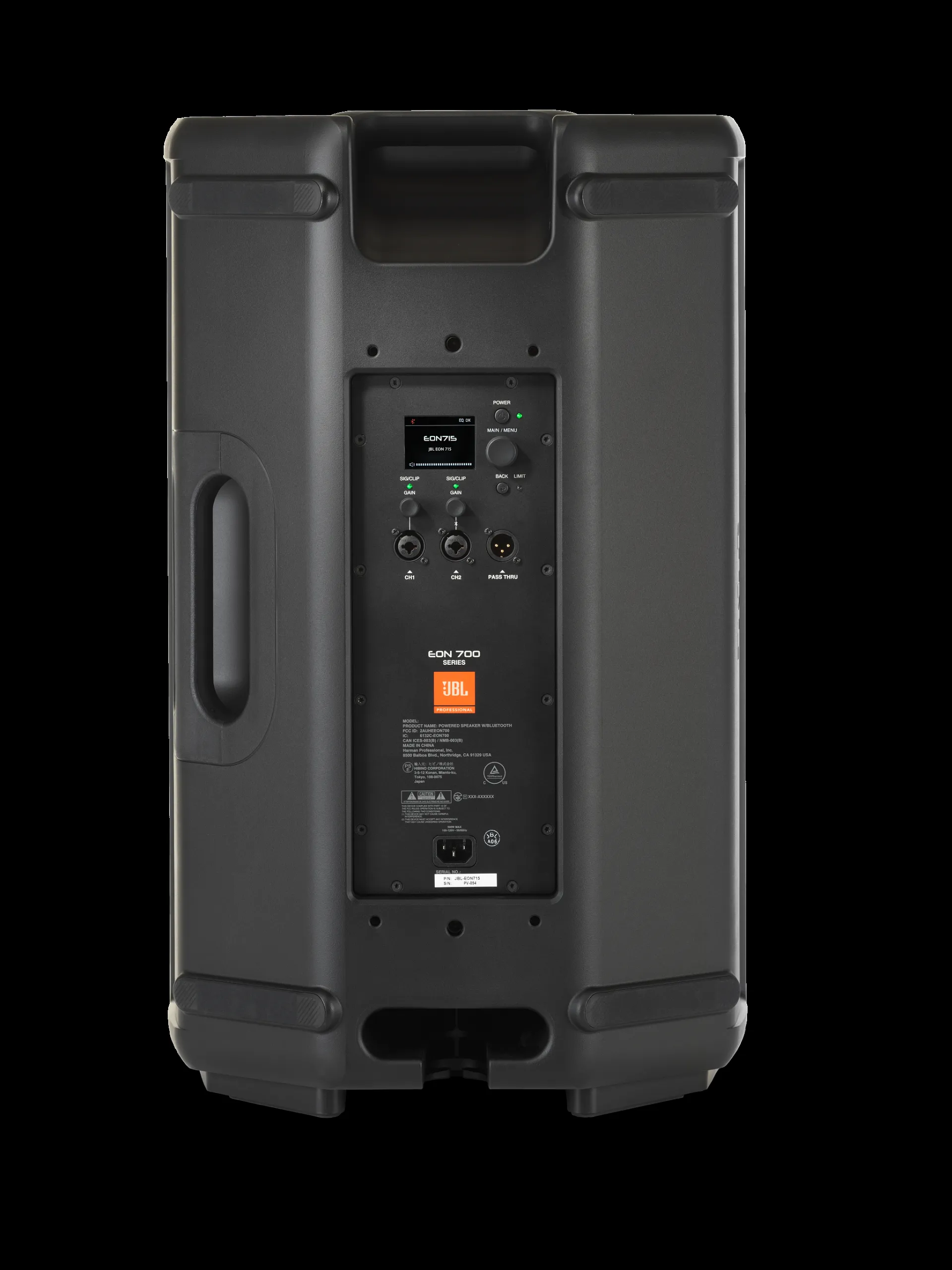 JBL EON715 1300-watt 15-inch Powered PA Speaker — view 4